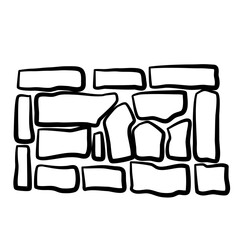 Stone Path Vector Lineart