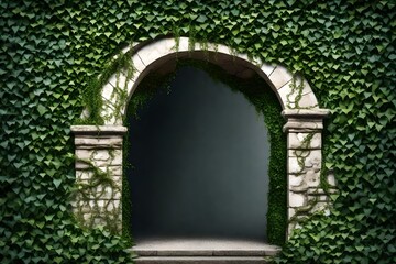 green gate in the park