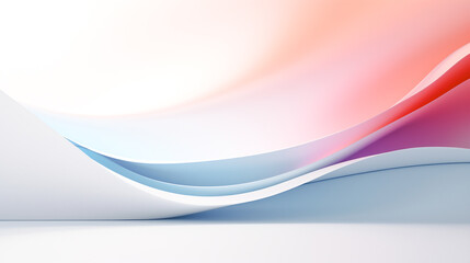 3D light wave background. The wave is vibrant, For art texture, presentation design or web design and web background. Generative AI.