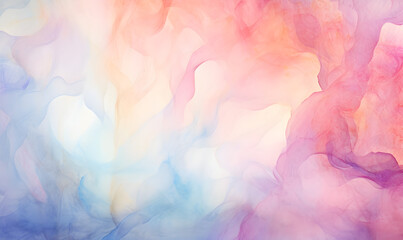 Fototapeta na wymiar Colorful watercolor abstract background, wallpaper, banner