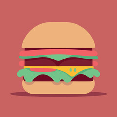 Burger Illustration