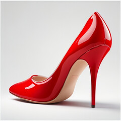 red high heel shoes - Generative AI