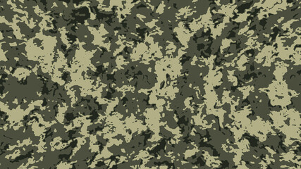 Illustration of an abstract background with a camouflage pattern