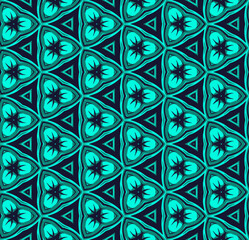 Multi color seamless abstract pattern. Background and backdrop. Multi Colored. Colorful ornamental design. Colored mosaic ornaments. Vector graphic illustration. EPS10.