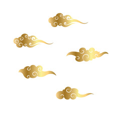 Cloud ornaments for Chinese New Year