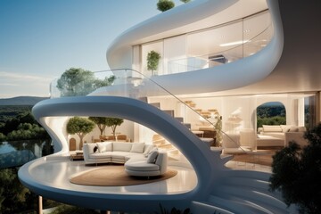 Beautiful House of the future.