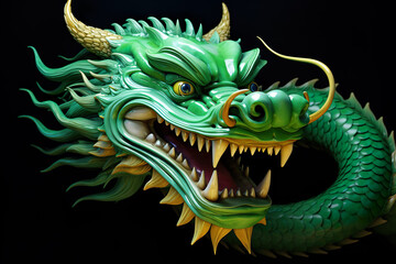 Chinese Dragon. Majestic Symbol of Power