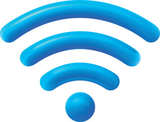 Isolated vector illustration of a wireless network on a white background. EPS-10