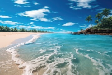 Beautiful Tranquil beach.