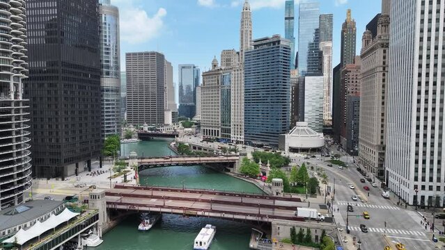 Chicago riverfront 