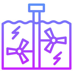 Tidal Power Icon