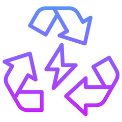 Recycle Energy Icon