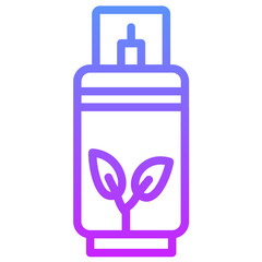 Biogas Cylinder Icon