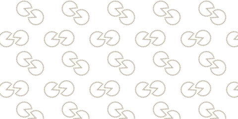 seamless pattern with abstract circular patterns of leaves