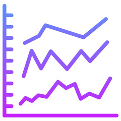 Stacked Graph Icon