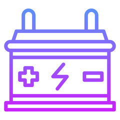 Auto Battery Icon