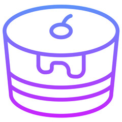 Chocolate Cake Icon