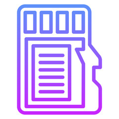 Memory Card Icon