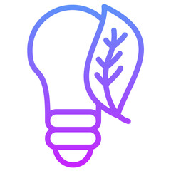Eco Bulb Icon