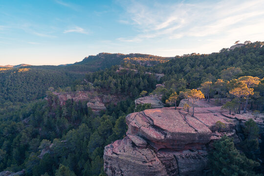 Zafra Castle landscape in Cuenca