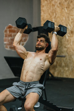 Focused dumbbell press