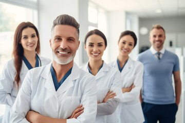 Fototapeta premium A Multidisciplinary Medical Team Providing Comprehensive Care