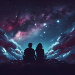 couple in the night