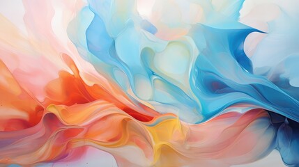abstract colorful background - generative ai