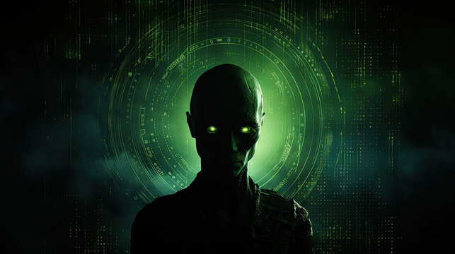 alien in the matrix
