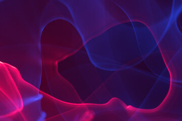 Abstract freezing move of light trail bachground.
