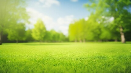 Obraz na płótnie Canvas Beautiful blurred background image of spring nature