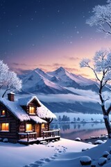 Winter Themed background/wallpaper