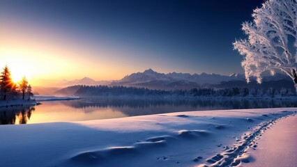 Winter Themed background/wallpaper