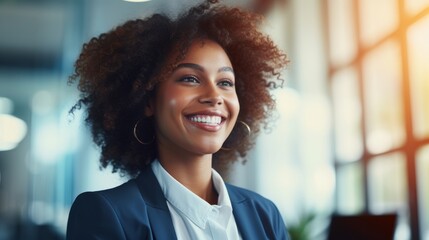 Fototapeta premium Pretty and confident lawyer of business woman