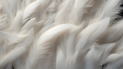 Obraz premium Background texture of multiple feathers
