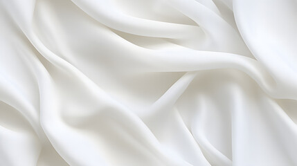 Fototapeta premium Seamless White Clean Fabric Texture