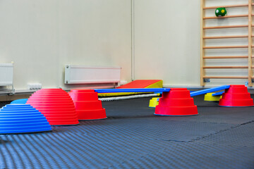 Vibrant Indoor Play Area: A Hub for Kids' Physical Development and Fun.