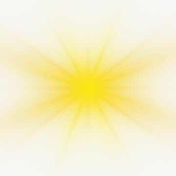 Transparent abstract sun flare light