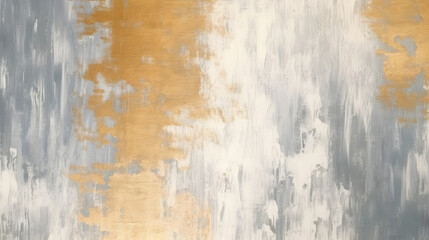 Fototapeta premium abstract art. Paint spilled on paper. Golden texture. For design, print, wallpaper, poster, card, mural, rug, hanging picture, print