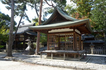 今宮神社　若宮社拝殿　京都市北区紫野