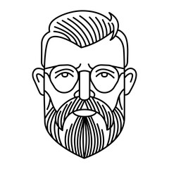 Bearded man