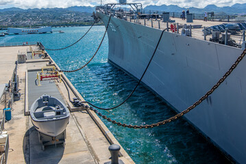 pearl harbor battleship scenes in oahu hawaii