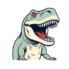 T-Rex in transparent background, Icon