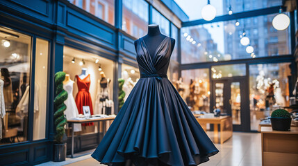 Naklejka premium ball dress dress in a mall