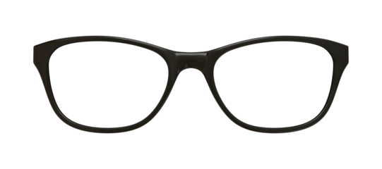 glasses frame isolated on transparent background