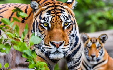 portrait of a tiger
