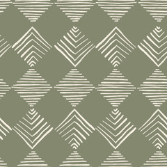 Abstract Organic Shapes Seamless Pattern. Pastel boho background in minimalist mid century style. Perfect seamless print for home decor.