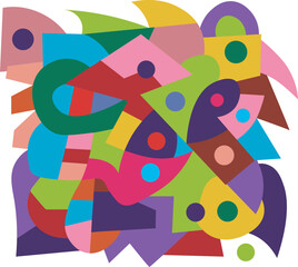 Fototapeta premium colorful abstract art