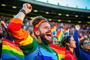 Support LGBTQ in sports rights embrace diversity.