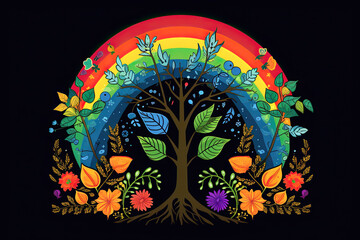 Support LGBTQ in plants rights embrace diversity.